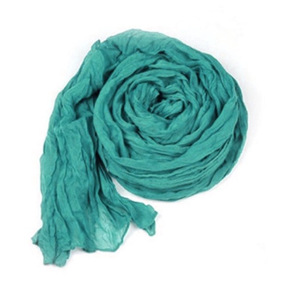 🎀 TEAL TURQUOISE HEADWRAP TURBAN SCARF COVER BOHO TRIBAL DIVA QUEEN GODDESS - Picture 2 of 7